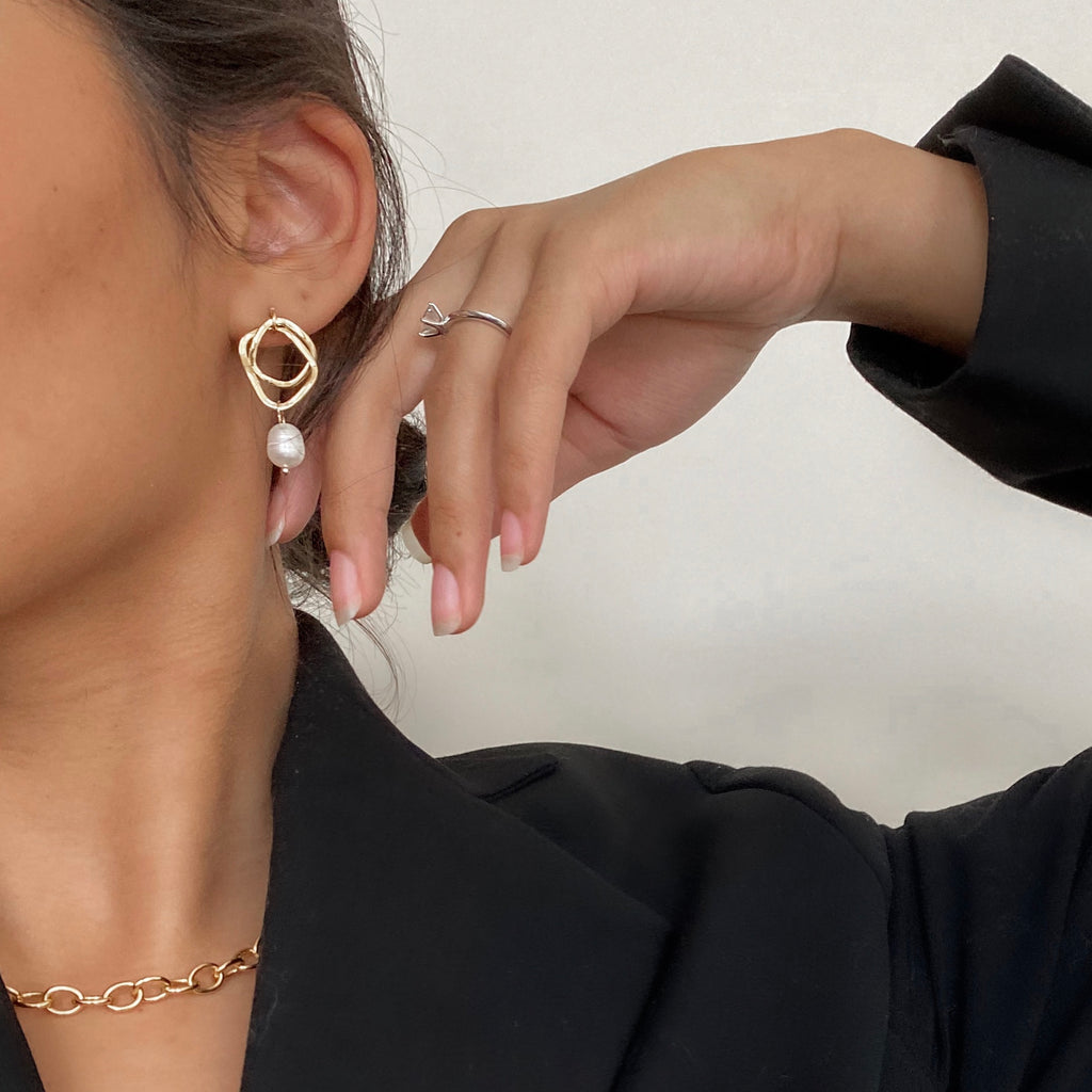 Milano Pearl Earring